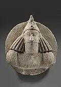 Statue of a Sasanian nobleman from Hajjiabad, Fars.