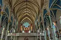 Rear nave and organ loft in 2015