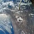 Hubble drifts away over Peru.