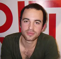 Sebastian at a record signing in Norrköping, Sweden 2007.