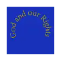Digital reconstruction of the flag flown by Nauvoo Legion in 1864[12]
