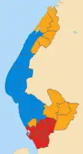 2007 results map