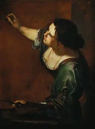 Artemisia Gentileschi, Self-Portrait as the Allegory of Painting, c. 1638–1639