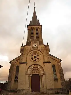 The church in Sexey-aux-Forges