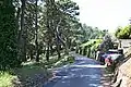 A minor road west of Seaton