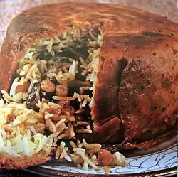 Azerbaijani shah-pilaf
