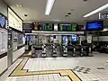 Ticket gates (September 2021)