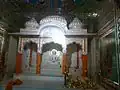 Miracle Idol of Shri Chandra Prabhu Bhagwan, in Khandelwal Jain Temple reached in Bullock Cart.