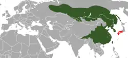 Map of range