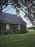 Side view St James Anglican Church Mangere Bridge, 2024
