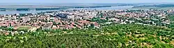 City of Silistra on the Danube River