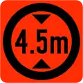 Temporary Height limit