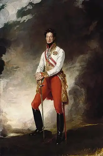 Portrait of Archduke Charles by Thomas Lawrence, 1819