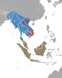 Map of range