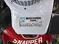 Snapper Mower with Wisconsin W1-185 engine