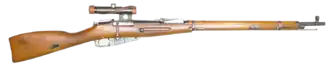 Russian Model 1891/30 sniper rifle with PU 3.5×21 sight
