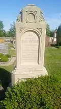 Soldier grave in Hundheim cemetery