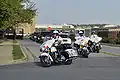 South Korean President Lee Myung-bak’s motorcade leaving Andrews Air Force Base in Washington, D.C., 2010