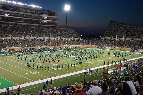 Green Brigade Marching Band, 2018.