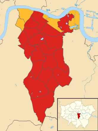 2022 results map