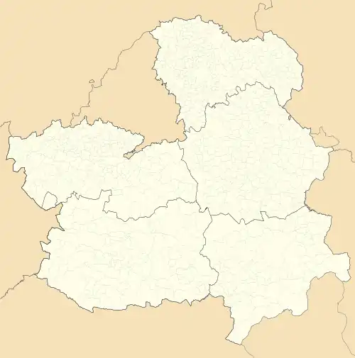 Atienza is located in Castilla-La Mancha