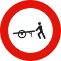 R-115 No handcarts