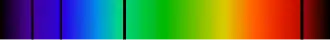 Absorption lines