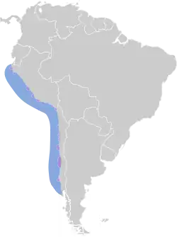 Map of range