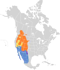 Map of range