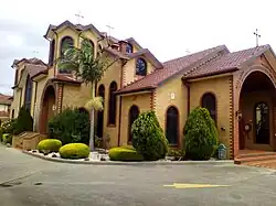 View of church (left side)