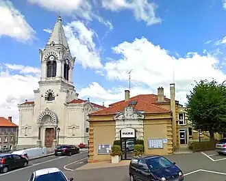 Church and town hall