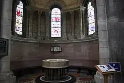 The baptistery