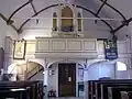 Interior: west end