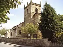 Tower of St Mary's Church, Broughton