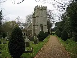 View from the west