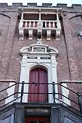 Door and balcony designed by Salomon de Bray in 1630