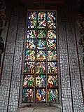 Stained glass window