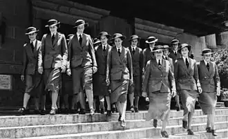 AANS nurses in Brisbane during 1940