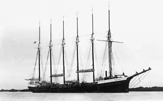 Dorothy H Sterling (formerly Oregon Pine). Wreck site surveyed by the SUHR in 1989 & 1990.