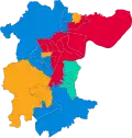 2003 results map