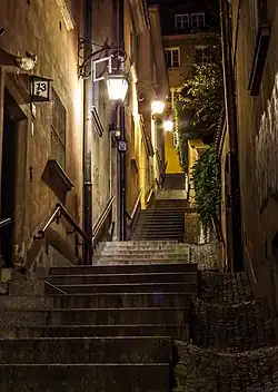 An alley