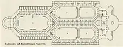 Floor plan of Strömbadet