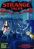 Cave's novelette "Stragella" was the cover story in the June 1932 issue of Strange Tales
