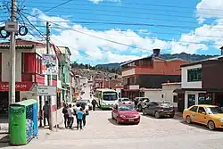 Street in Sutatausa