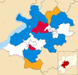2004 results map
