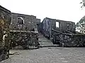 fort of Sion ancient Portuguese remains at Sion Fort