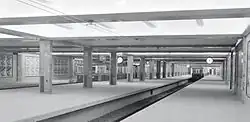 The station in 1940