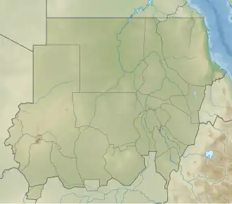Khartoum is located in Sudan