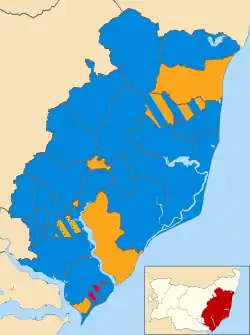 2007 results map