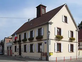 The town hall in Sundhoffen